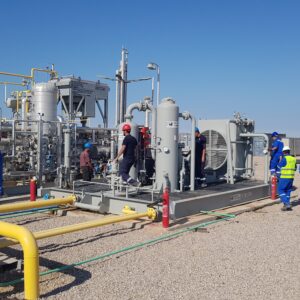 Our Flare Gas recovery upstream project in Hurghada